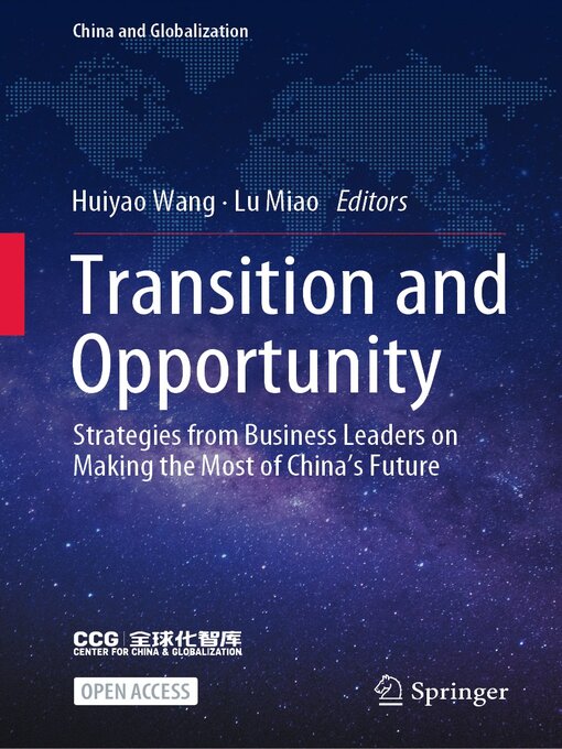 Title details for Transition and Opportunity by Huiyao Wang - Available